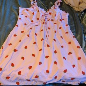 Shein Curve Strawberry Dress